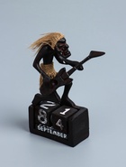 УЦЕНКА Сувенир дерево календарь «Абориген с гитарой» 23×16×7 см - Фото 2