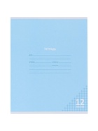 Комплект тетрадей 10 штук «Пастель», 12 листов в клетку, обложка мелованный картон - Фото 2