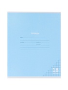 Комплект тетрадей 10 штук «Пастель», 18 листов в клетку, обложка мелованный картон - Фото 2