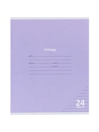 Комплект тетрадей 10 штук «Пастель», 24 листа в линейку, обложка мелованный картон - Фото 2