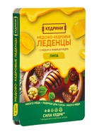 Леденцы медово‑кедровые, с липой, блистер, 6 шт. - фото 809577435