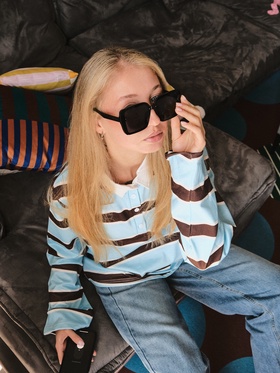 Очки солнцезащитные «OneSun. Стрекозы», uv 400, футляр, салфетка  (артикул 10935246)  большой выбор товаров оптом и в розницу по низким ценам с доставкой