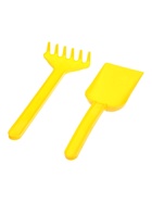 Набор для игры в песке Соломон, ведро 1 литр, 4 формочки фрукты-ягоды, габельки, лопатка - фото 122246198