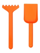 Набор для игры в песке Соломон, ведро 1 литр, 4 формочки-динозавры, габельки, лопатка - фото 122246214