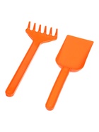 Набор для игры в песке Соломон, ведро 1 литр, 4 формочки-динозавры, габельки, лопатка - фото 122246213