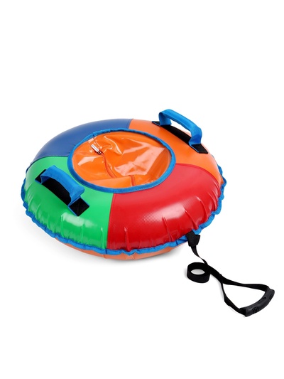 УЦЕНКА Чехол для тюбинга - ватрушки, диаметр 65 см, разноцветный