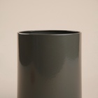 УЦЕНКА Банка для хранения сыпучих продуктов SL Home «Каса Перфекто», 11×15 см, с бамбуковой крышкой, серая - Фото 3