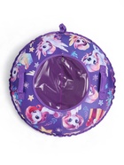 УЦЕНКА Чехол для тюбинга – ватрушки «Лошадка» Winter Star, диаметр чехла 80 см, фиолетовый - Фото 2