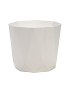 УЦЕНКА Горшок для цветов «Призма», 4.7 л, пластиковый, белый - Фото 1