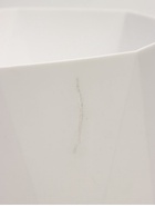 УЦЕНКА Горшок для цветов «Призма», 4.7 л, пластиковый, белый - Фото 2