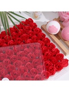 УЦЕНКА Набор мыльных роз 81шт(красные) - Фото 7