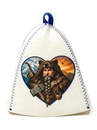 Шапка для бани и сауны «Корень рода», полиэфир  (артикул 11005155)  большой выбор товаров оптом и в розницу по низким ценам с доставкой