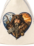 Шапка для бани и сауны «Корень рода», полиэфир  (артикул 11005155)  большой выбор товаров оптом и в розницу по низким ценам с доставкой