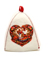 Шапка для бани и сауны «Барыня», полиэфир - фото 809577546