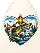 Шапка для бани и сауны «Сердце рыбака», полиэфир - фото 809577559