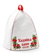 Шапка для бани и сауны «Хозяйка бани», полиэфир - фото 809577593