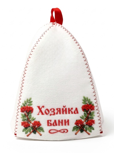 Шапка для бани и сауны «Хозяйка бани», полиэфир
