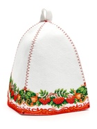 Шапка для бани и сауны «Рябина», полиэфир - фото 809612919