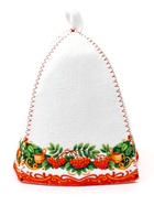 Шапка для бани и сауны «Рябина», полиэфир - фото 809612920