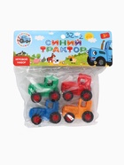 УЦЕНКА Игровой набор «Синий трактор», 4 шт. - Фото 6