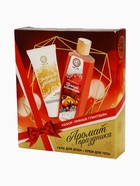 УЦЕНКА Подарочный набор: гель для душа, аромат: пряный глинтвейн 250 мл, крем для тела 200 мл, URAL LAB - Фото 3