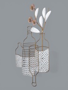 УЦЕНКА Декор настенный металл «Цветы в вазах» 52×5×82 см - Фото 3