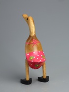 УЦЕНКА Сувенир «Утка в купальнике » дерево 25 см - Фото 4