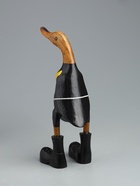 УЦЕНКА Сувенир «Утка в чёрном» дерево 27 см - Фото 4