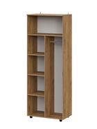 Шкаф двухдверный «Байкал», 800×464×2106 мм, цвет дуб золотой / графит - Фото 3