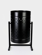 УЦЕНКА Урна уличная «Уралочка» 21 л, 32 х 50 х 26,5 см, черная, бак 0,6 мм - Фото 2