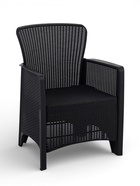 Комплект садовой мебели «Ротанг лайт», 3 предмета: 2 кресла, стол, цвет мокко - Фото 3