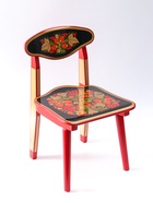 Стул детский с художественной росписью «Ягоды», высшая категория, 1 р.к. - Фото 2