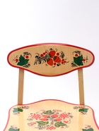 Стул детский разборный с худ. росписью "Травка ягоды", 0 ростовой категории - фото 122246232