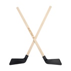 УЦЕНКА Набор для игры в хоккей «Мастер К», 2 клюшки, 2 шайбы - Фото 2