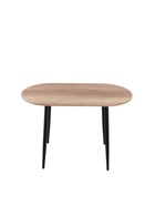 Стол кухонный овальный «Сиэтл», 1100×600×750 мм, цвет дуб каньон  (артикул 10996714)  большой выбор товаров оптом и в розницу по низким ценам с доставкой