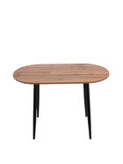 Стол кухонный овальный «Сиэтл», 1100×600×750 мм, цвет дуб вотан  (артикул 10996715)  большой выбор товаров оптом и в розницу по низким ценам с доставкой