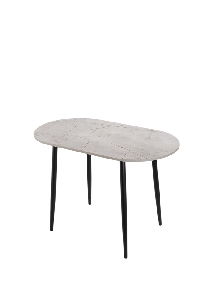 Стол кухонный овальный «Сиэтл», 1100×600×750 мм, цвет каспий светлый