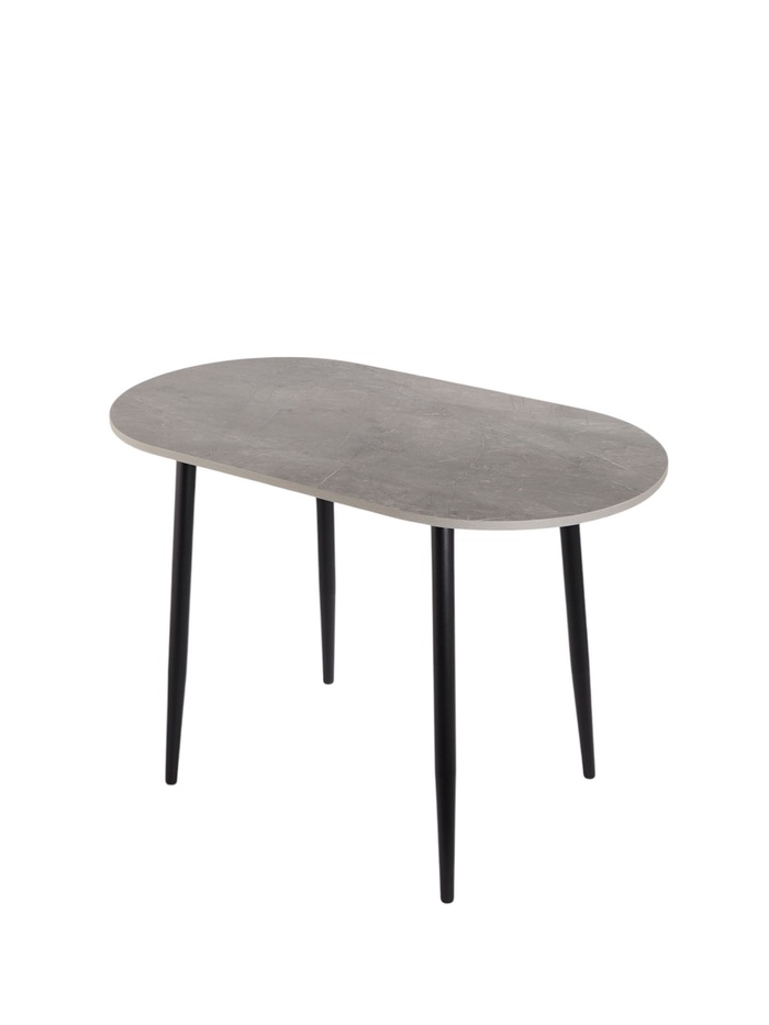 Стол кухонный овальный «Сиэтл», 1100×600×750 мм, цвет каспий тёмный