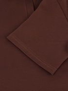 Футболка - поло женская MINAKU, размер 44-46 (M), интерлок, цвет шоколадный - Фото 8