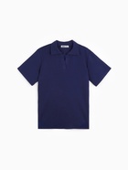 Футболка - поло женская MINAKU, размер 44-46 (M), интерлок, синяя - Фото 5