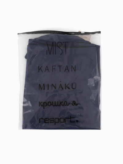 Футболка - поло женская MINAKU, размер 48-50 (XL), интерлок, синяя