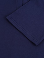 Футболка - поло женская MINAKU, размер 50-52 (2XL), интерлок, синяя - Фото 7