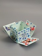 Коробка-сюрприз подарочная "Бабочки, Счастья" с вылетающими бабочками, 14.5×14.5×12.7 см  (артикул 10947854)  большой выбор товаров оптом и в розницу по низким ценам с доставкой