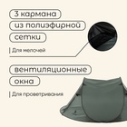 УЦЕНКА Палатка туристическая 3-местная maclay Dark'n'Cool 3, 245×180×115 см, автоматическая, трекинговая, двухслойная, зелёная - Фото 6