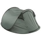 УЦЕНКА Палатка туристическая 3-местная maclay Dark'n'Cool 3, 245×180×115 см, автоматическая, трекинговая, двухслойная, зелёная - Фото 10