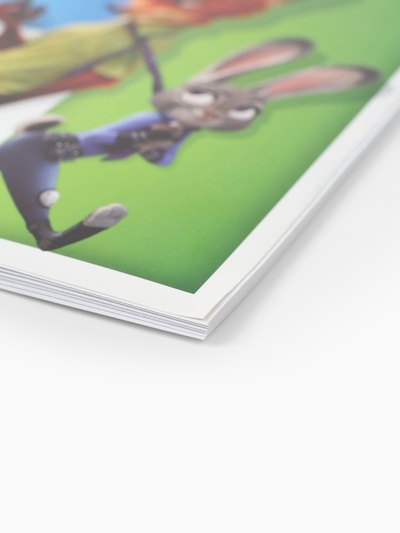 Альбом для рисования А4, 24 листа, 90 г/м², «Друзья», Зверополис