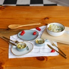 УЦЕНКА Кокотница Magistro «Церера», 500 мл, d=15 см, фарфор, белая - Фото 9