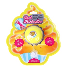 УЦЕНКА Набор лёгкого прыгающего пластилина ТМ Moon Light Clay Sweet Marshmallow «Дыня» 30 мл ФФ700 11006412