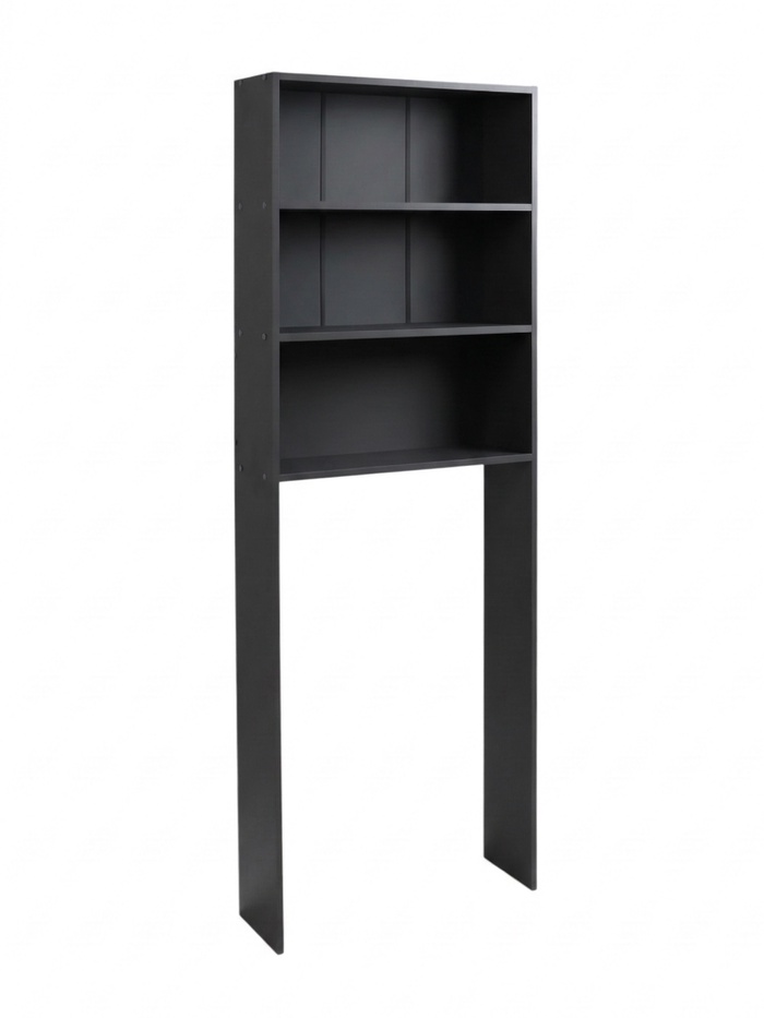 Стеллаж открытый для ванной комнаты «Клик Мебель. Пронто», 660×230×1850 мм, цвет графит