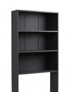 Стеллаж открытый для ванной комнаты «Клик Мебель. Пронто», 660×230×1850 мм, цвет графит 10976722